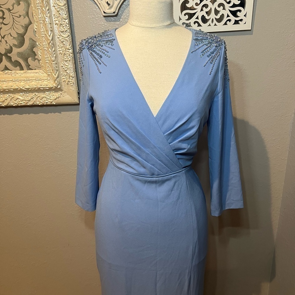 Elegant Adrianna Papel blue dress - Picture 3 of 16
